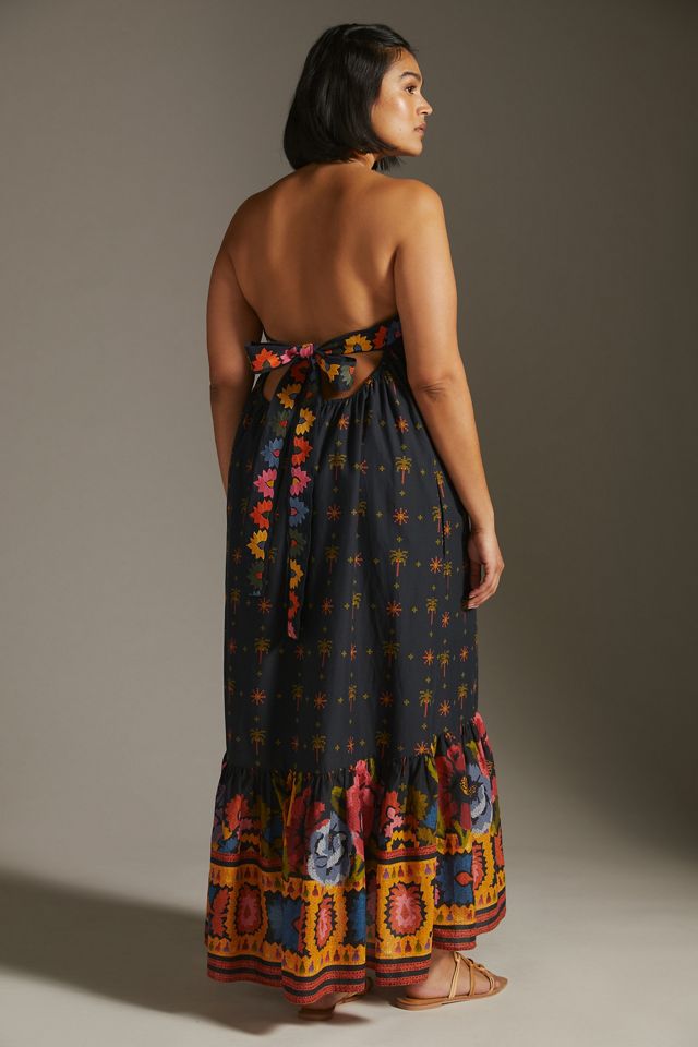 Farm Rio Embroidered Maxi Dress #7