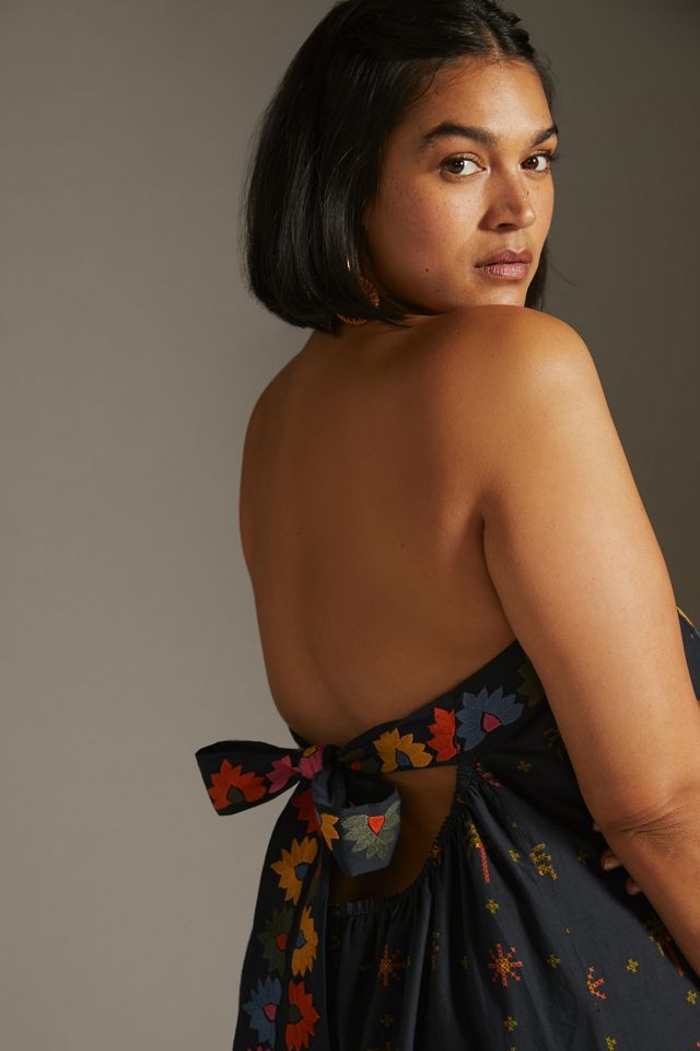 Farm Rio Embroidered Maxi Dress #8