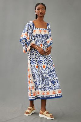 Caftan store midi dress