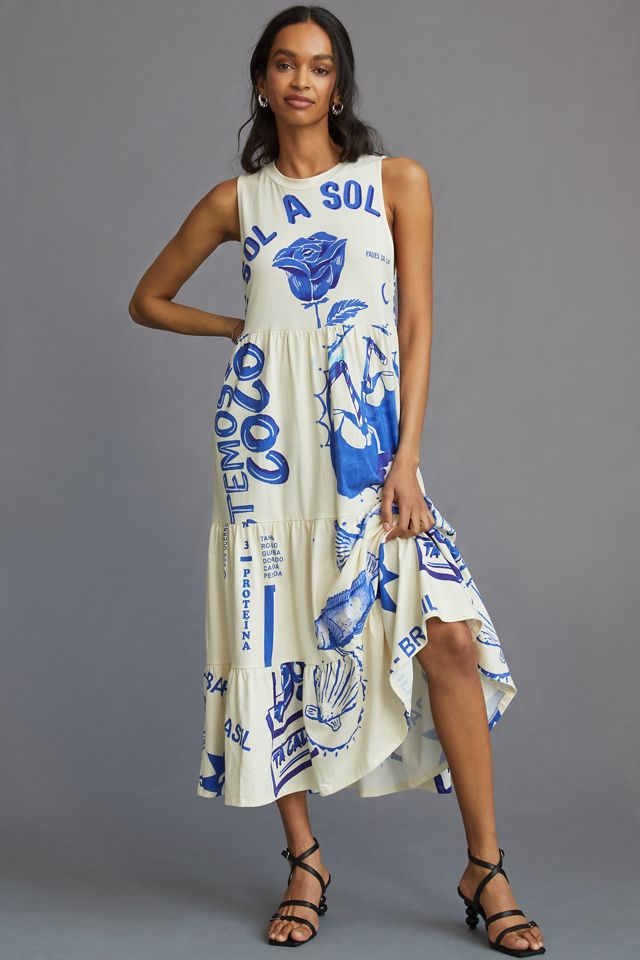 farm rio novelty print midi dress Wholesale farm rio dress for your store