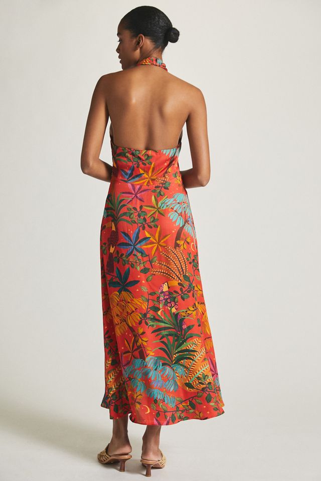 Farm x Anthropologie Halter Maxi Dress #2