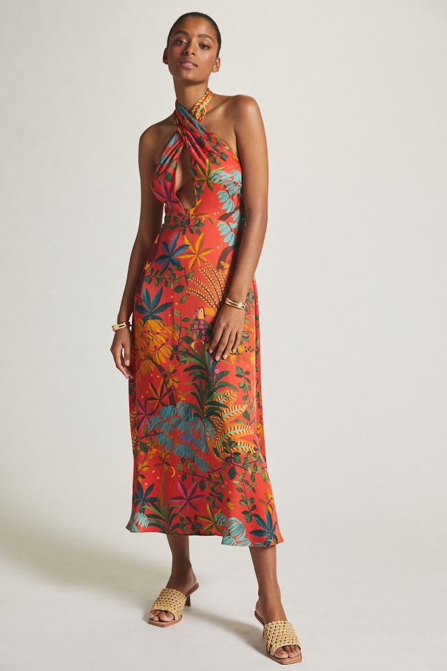 Anthropologie 2025 halter dress