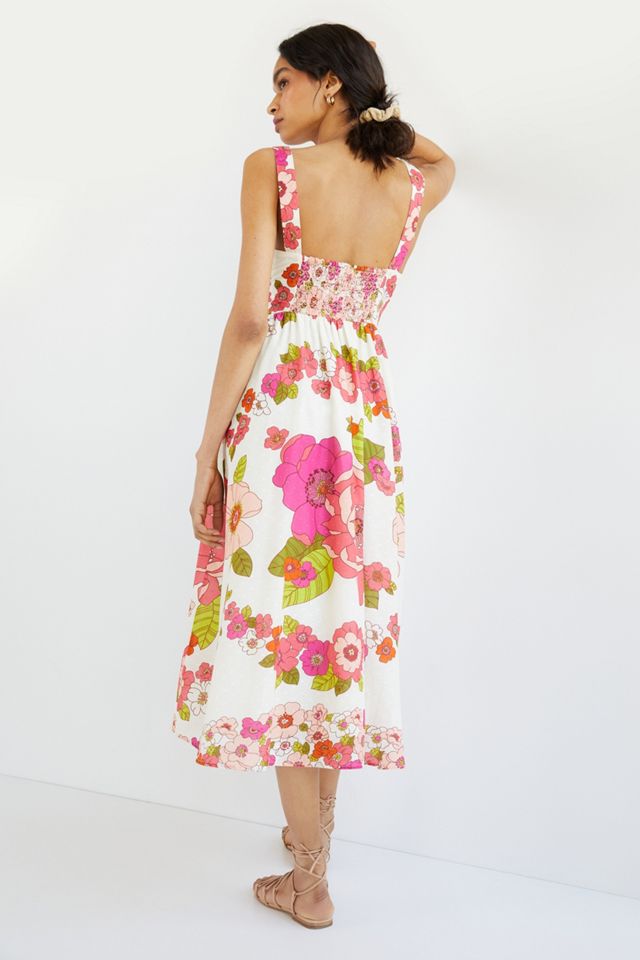Rosette Midi Dress #2