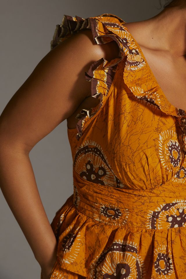 adrienne ruffled boho maxi dress Amegoya Women's Summer Boho Maxi Dress Sexy V Neck Empire Waist Ruffle  Sleeve Tiered Long Flowy Dresses (S Beige) at Amazon Women's Clothing store