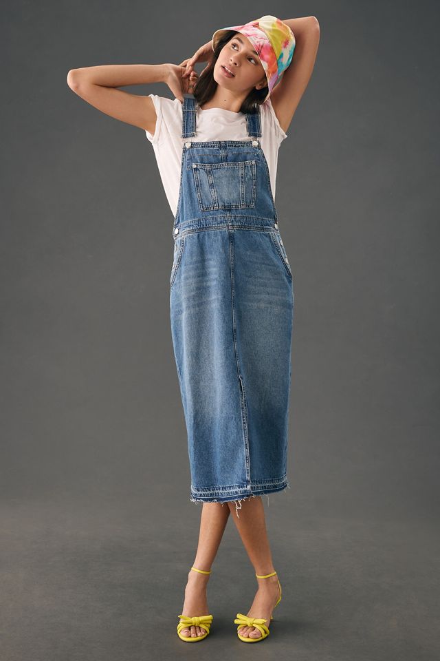 Pilcro Denim Overall Dress