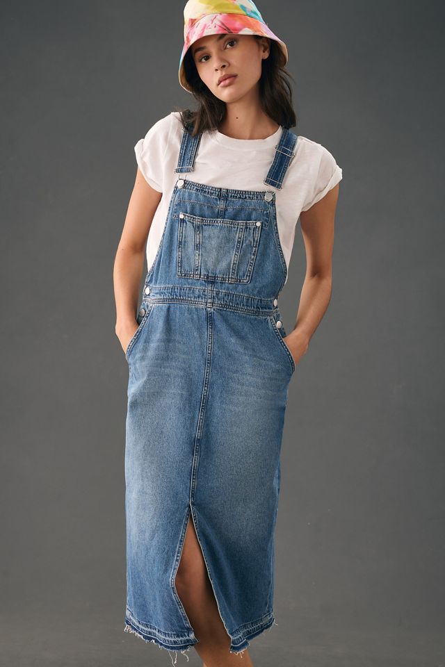 Pilcro Denim Overall Dress | Anthropologie DE