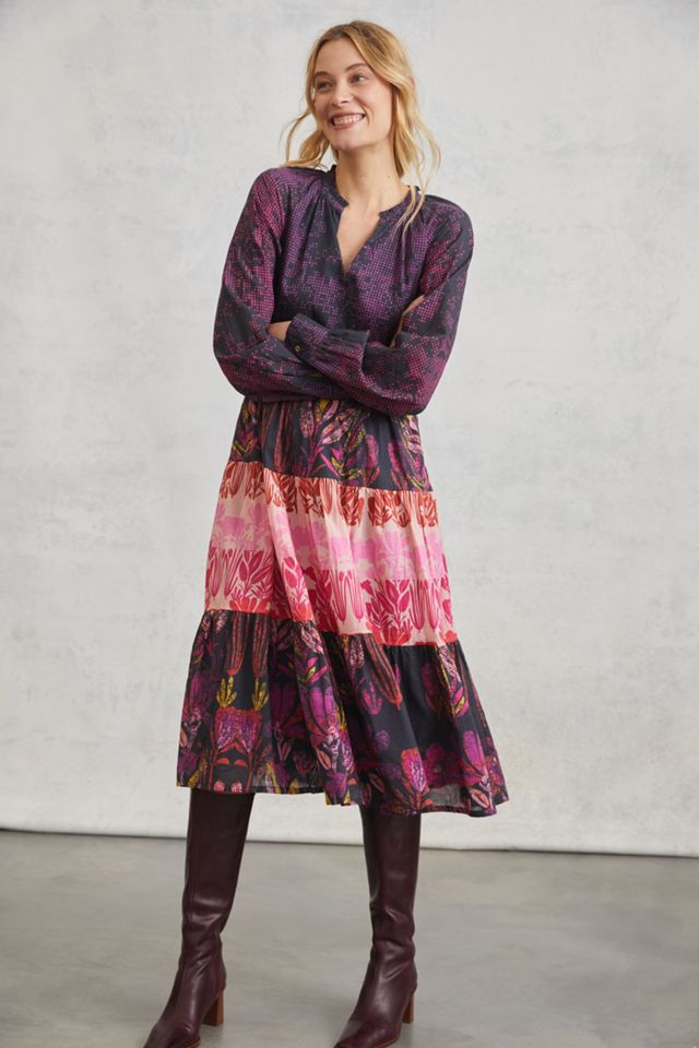 tie dye blue maxi dress Tie-Dye Maxi Dress – The Maternity Club
