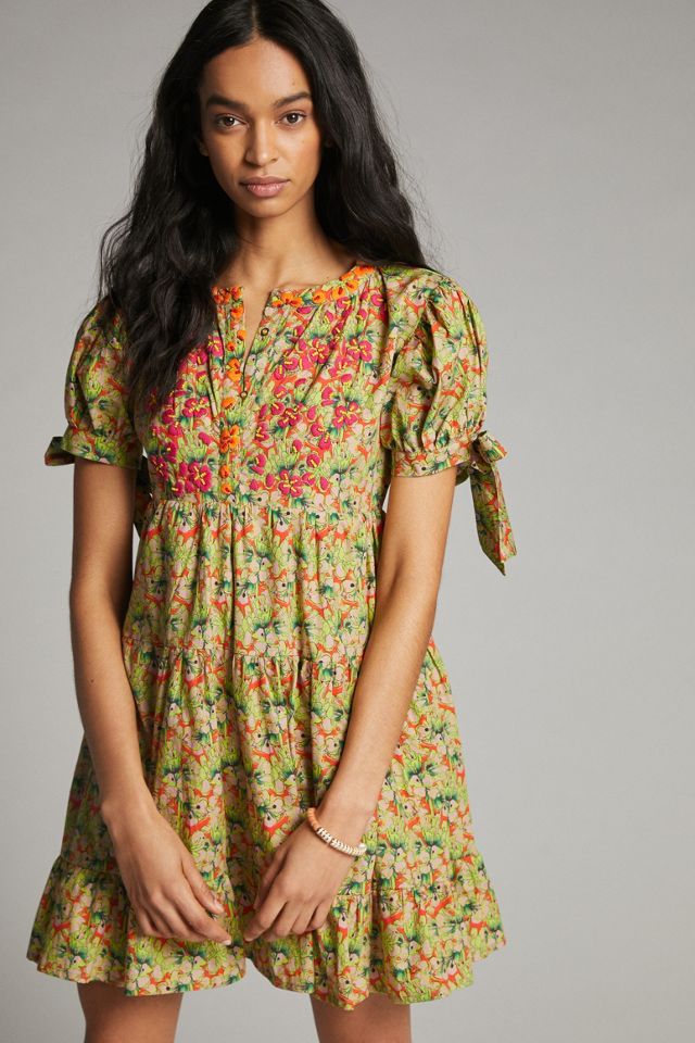 Auretta Beaded Mini Dress #2