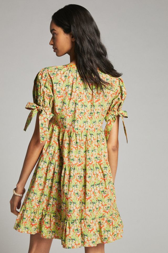 Auretta Beaded Mini Dress #3