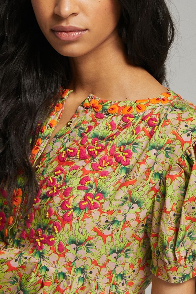 Auretta Beaded Mini Dress #4