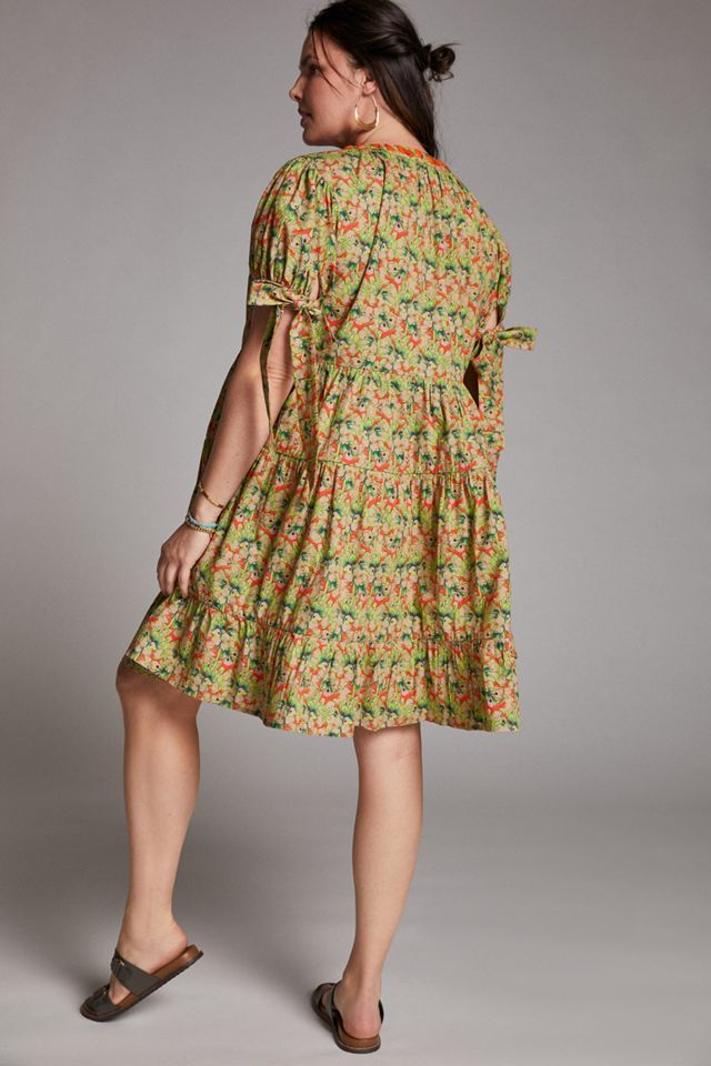 Auretta Beaded Mini Dress #8