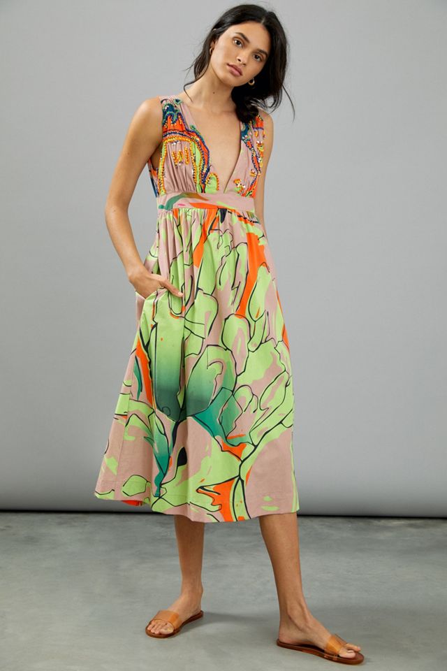 Roopa Pemmaraju Nerida Midikleid #5