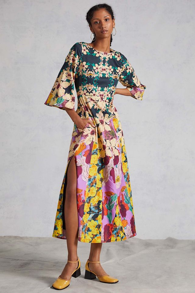 Floral Maxi Dress Anthropologie