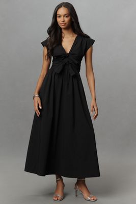 Hunter Bell Carlyle Long-Sleeve Mini Dress