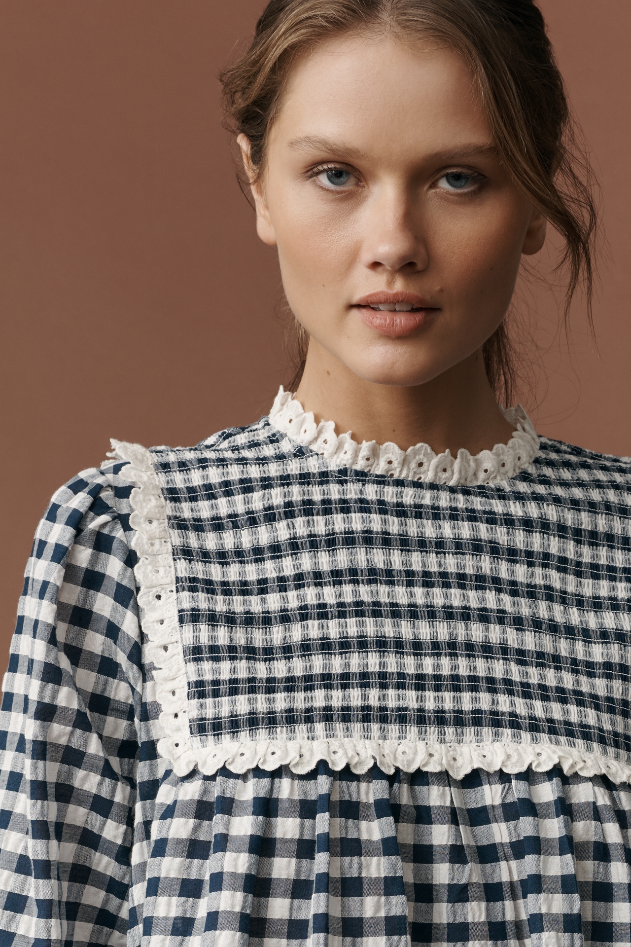 Hunter Bell Carlyle Long-Sleeve Mini Dress