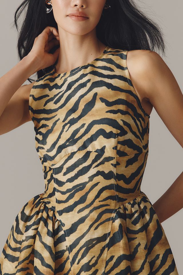 Hunter Bell Layne Linen Silk Mini Dress #2