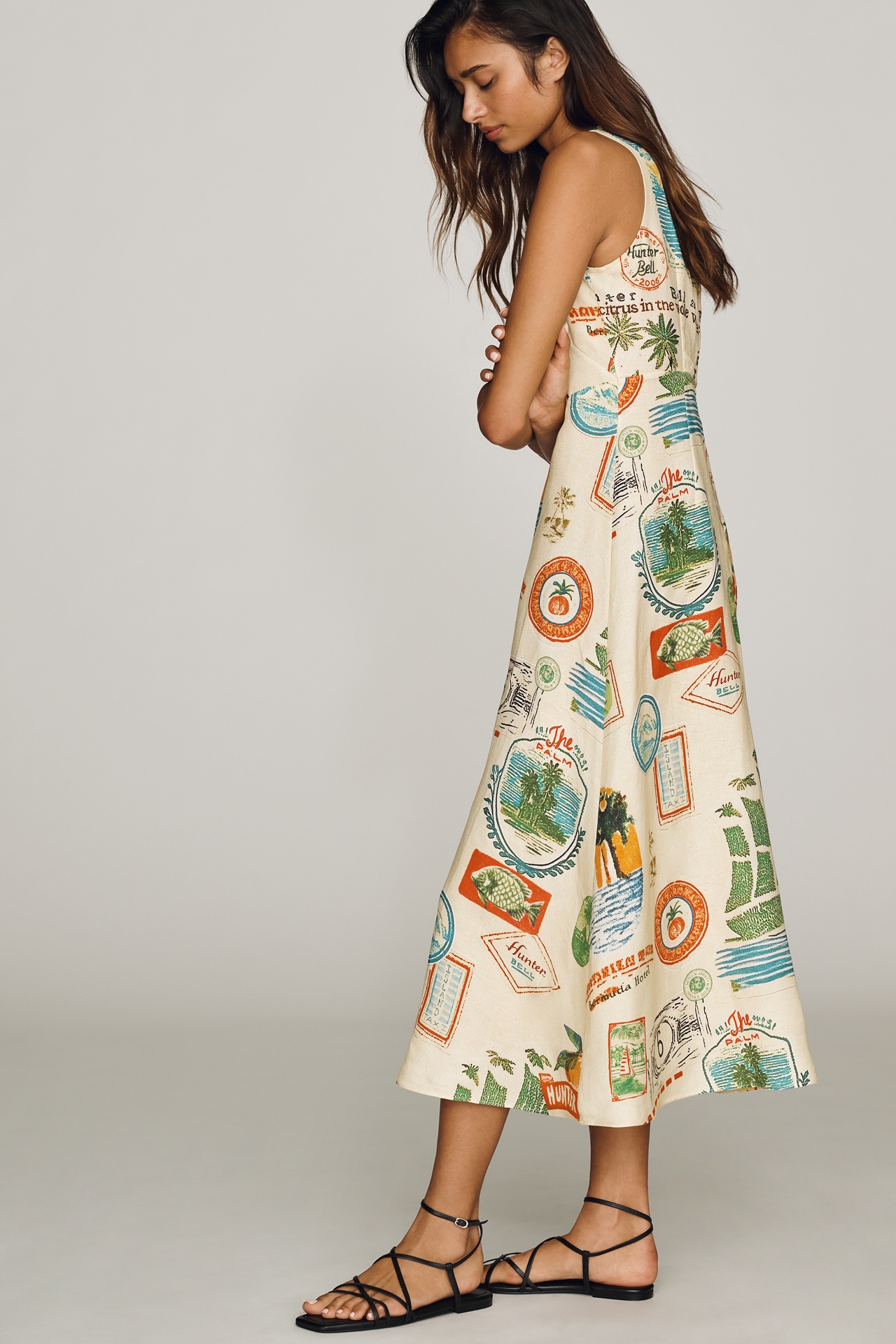 Hunter Bell Faith Midi Dress