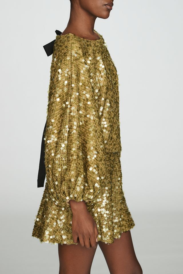 Hunter Bell Saltere Sequin Mini Dress #1