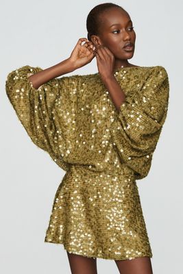 Hunter Bell Saltere Sequin Mini Dress