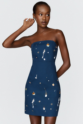 Hunter Bell Tori 100% Cotton Mini Dress by Anthropologie