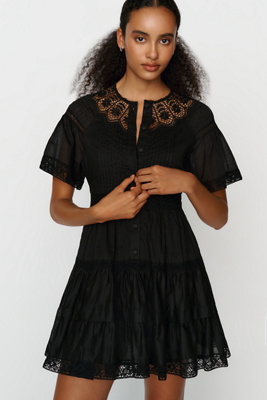 Hunter Bell Newton 100% Cotton Mini Dress by Anthropologie