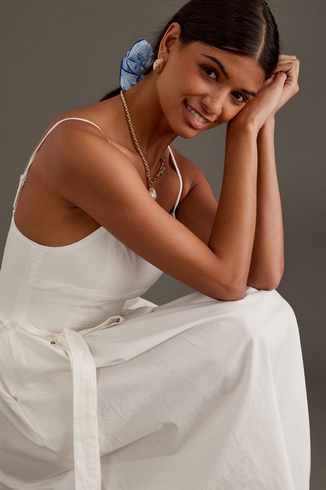 Robe tablier midi Penelope Damson Madder #4