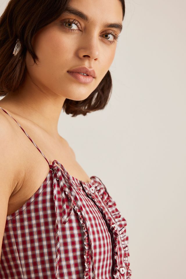 Damson Madder Faith Gingham Midi Dress #4