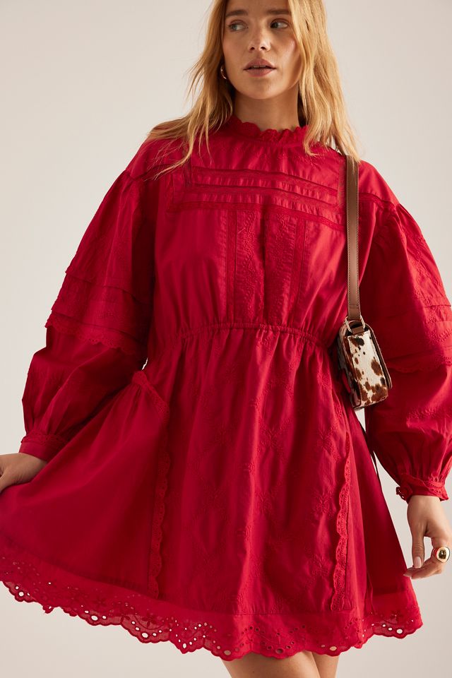 Vestido Mini Clancy Damson Madder #3
