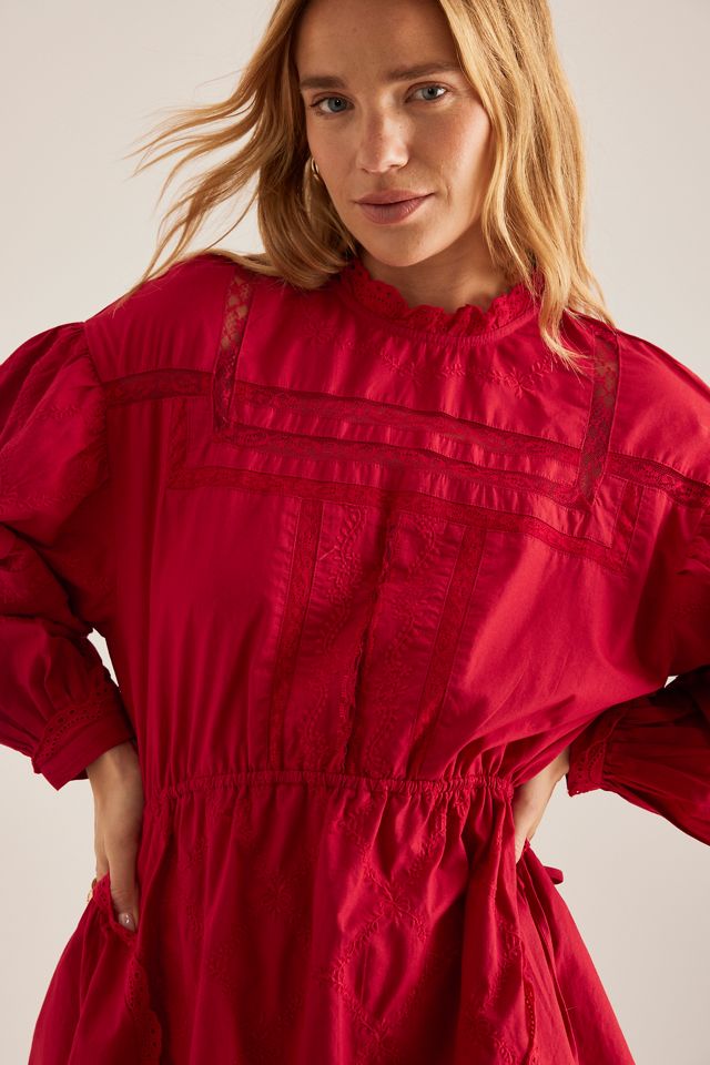 Vestido Mini Clancy Damson Madder #5