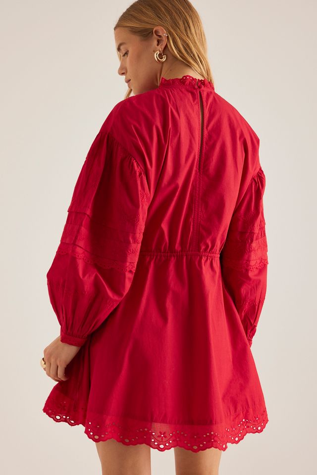 Vestido Mini Clancy Damson Madder #1