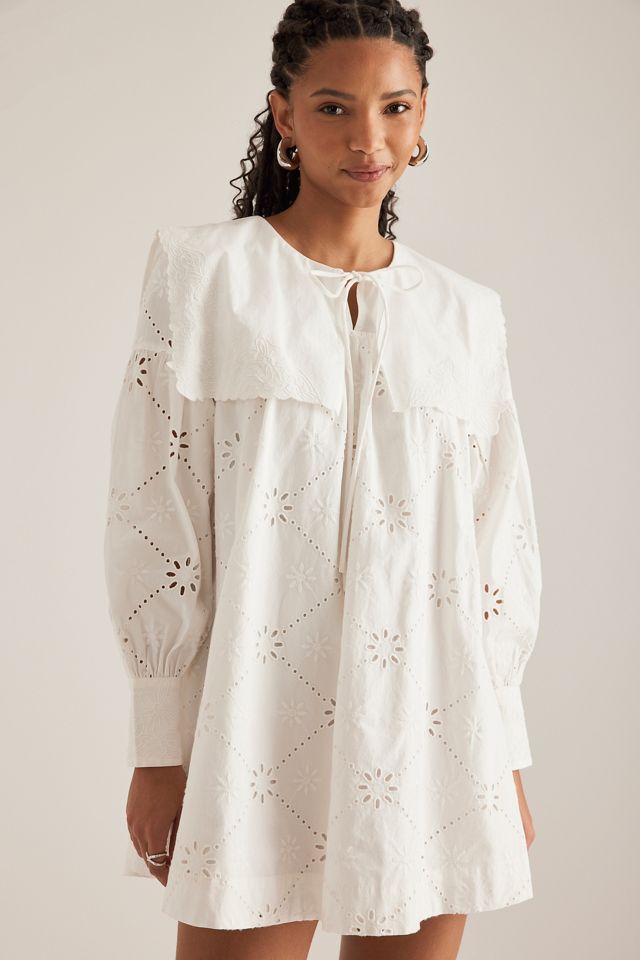 Vestido Mini Smock Cassidy Damson Madder #2