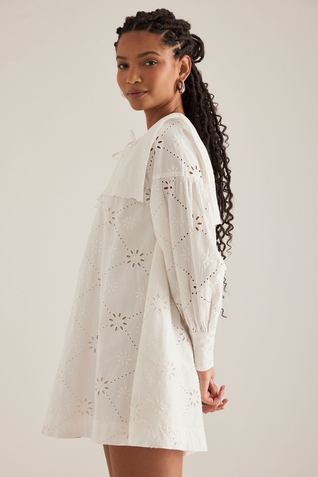 Vestido Mini Smock Cassidy Damson Madder #3
