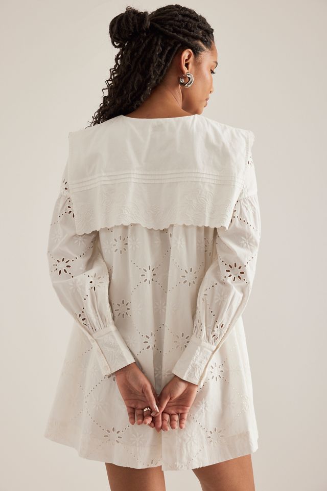 Vestido Mini Smock Cassidy Damson Madder #5