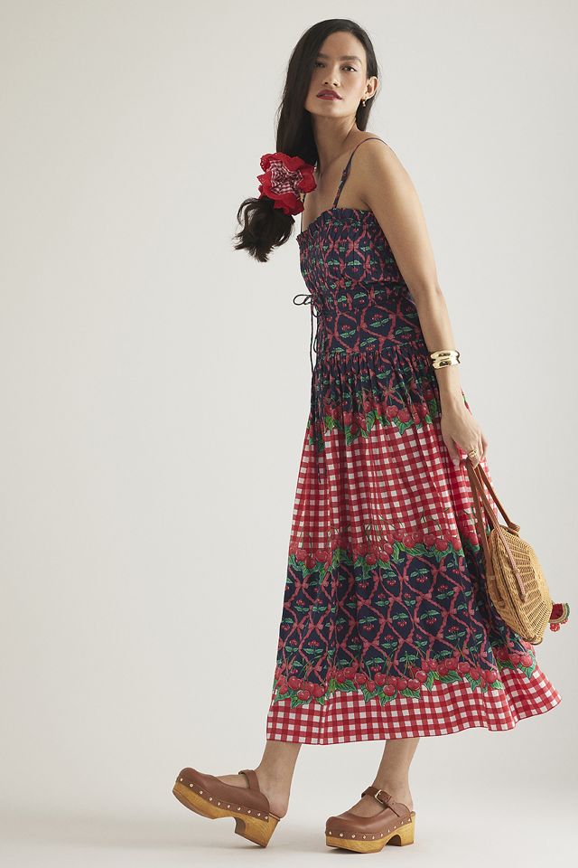 Robe midi Kelia Damson Madder #1