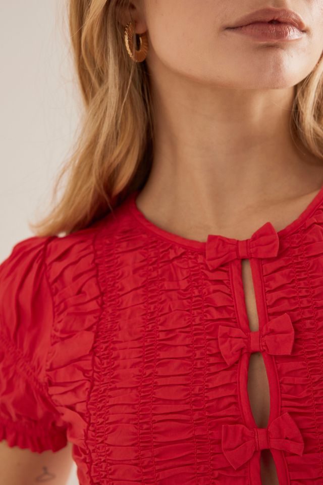 Vestido midi Saffy Damson Madder #3