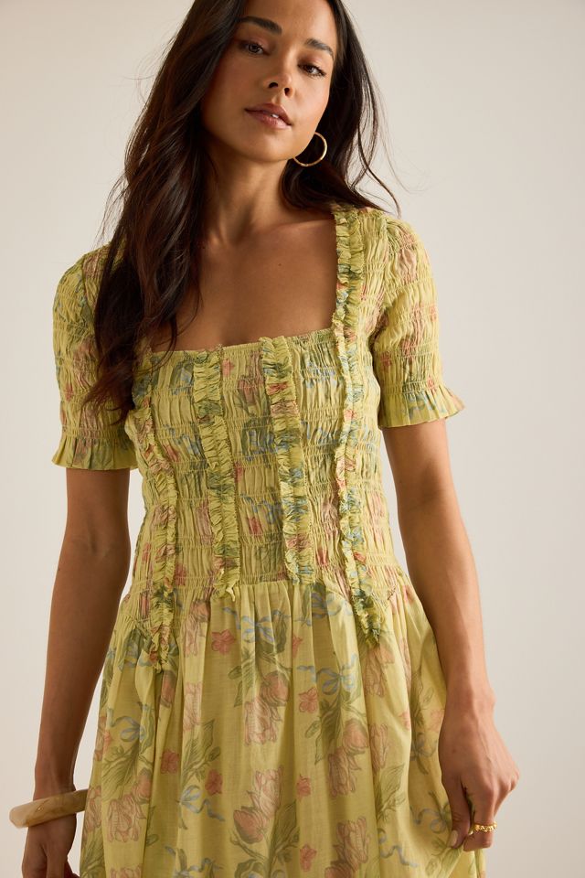 Damson Madder Raphaela Ruffle Midi Dress #2