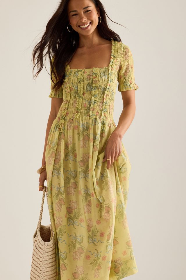 Damson Madder Raphaela Ruffle Midi Dress #3
