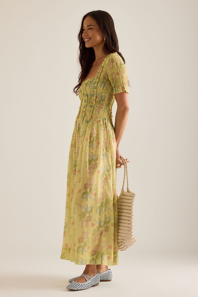 Damson Madder Raphaela Ruffle Midi Dress #4