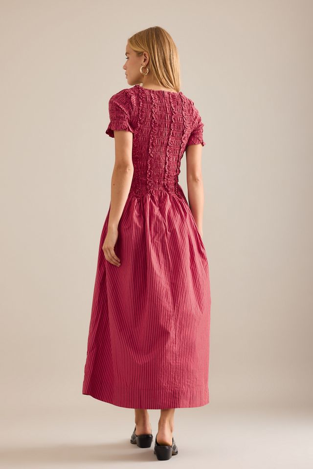 Damson Madder Raphaela Ruffle Midi Dress #1