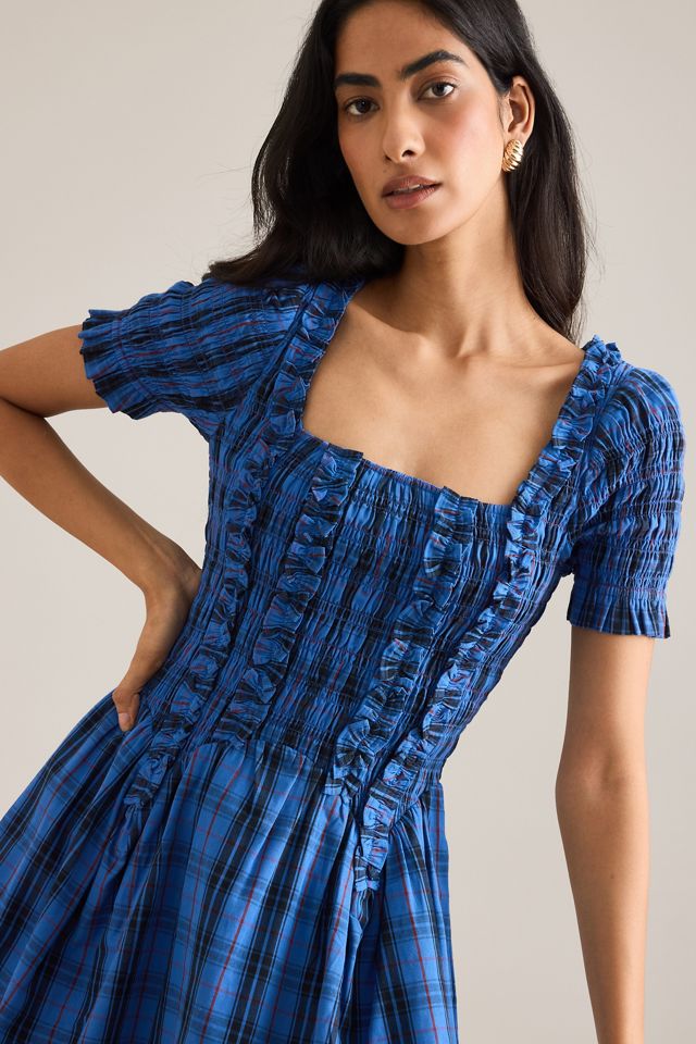 Damson Madder Raphaela Short-Sleeve Mini Dress #4