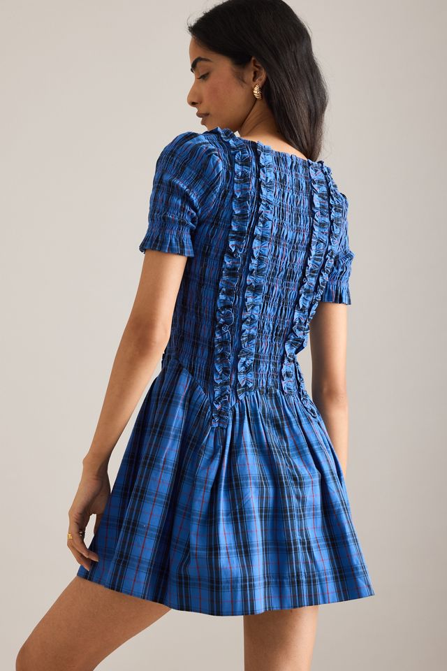 Damson Madder Raphaela Short-Sleeve Mini Dress #1