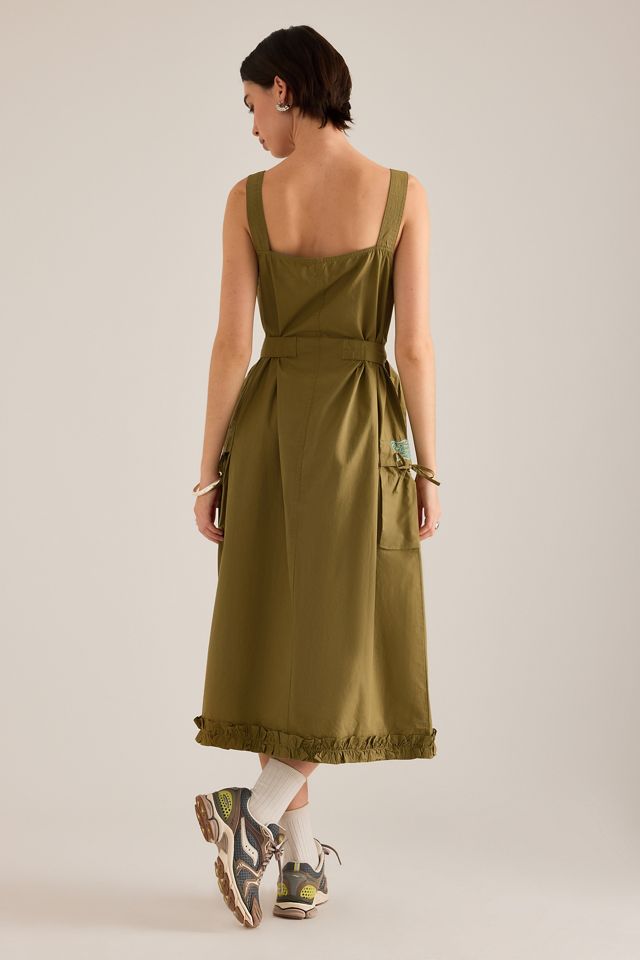 Robe midi ceinturée Tate Damson Madder #1