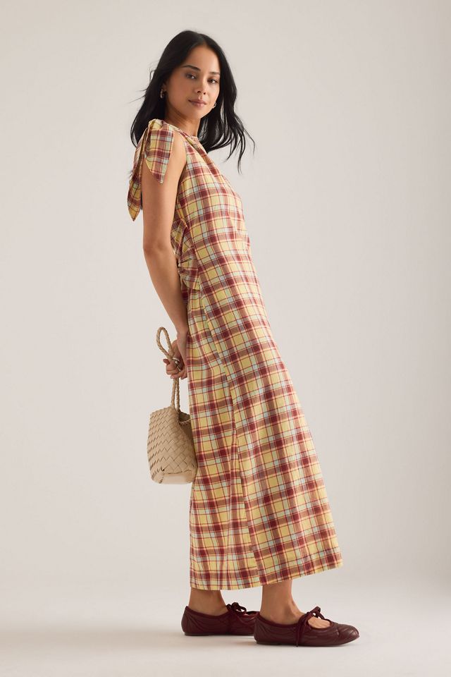 Abito Midi Estelle Damson Madder #1