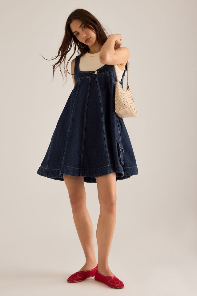 one teaspoon denim dress One Teaspoon Malibu Ocean Dress