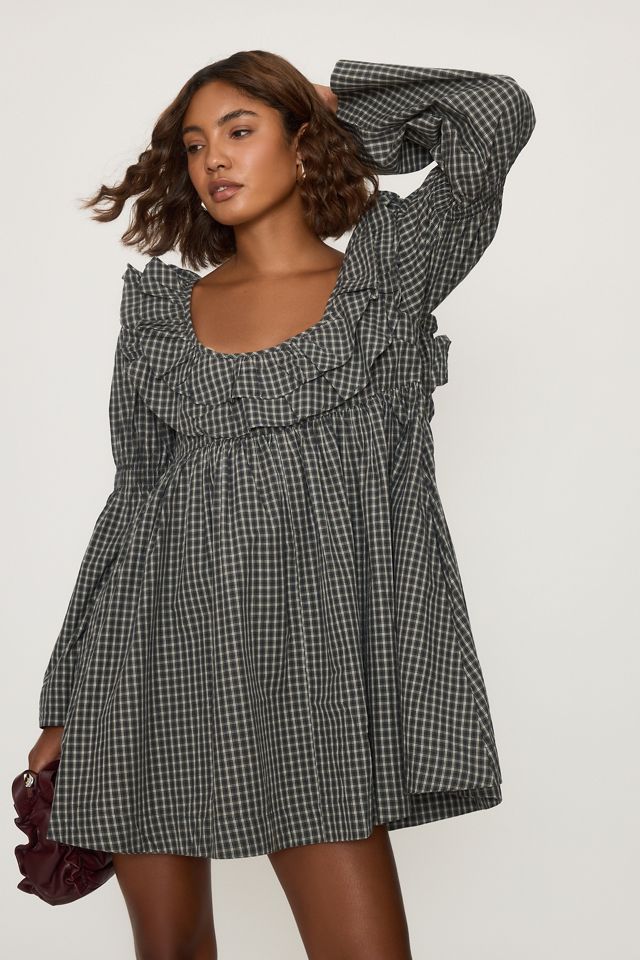 Damson Madder Phoenix Ruffle Mini Dress #1