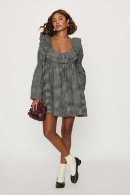 Damson Madder Phoenix Ruffle Mini Dress