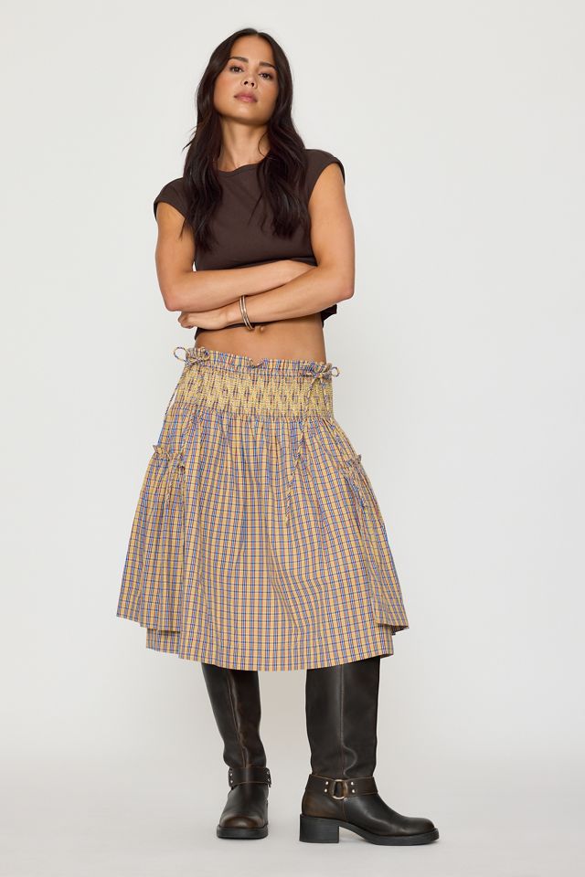 Damson Madder Lilo Mini Smock Dress  #1