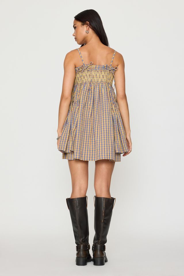 Damson Madder Lilo Mini Smock Dress  #6