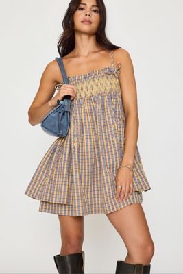 Mini robe trapèze Lilo Damson Madder