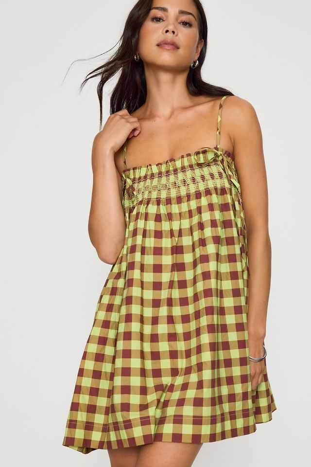Damson Madder Lilo Mini-Hängerkleid #3